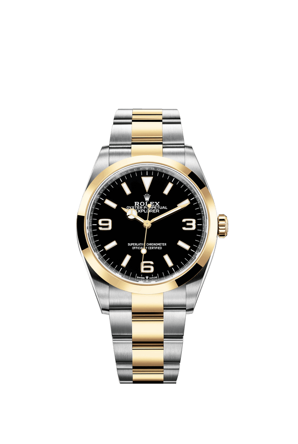Explorer, 18k Yellow Gold and Stainless steel, 36mm, Ref# 124273-0001, 2024