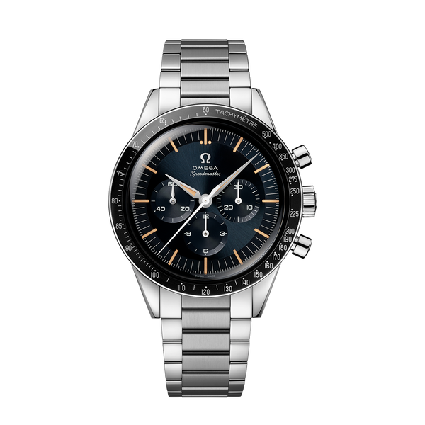 Unworn, Speedmaster First in Space, Co-Axial Chronograph, 39,7mm, Ref# 310.30.40.50.06.001, box and papers