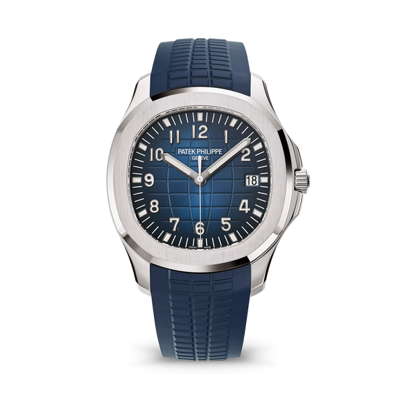 Aquanaut Date, Sweep Seconds Watch, 18k White Gold 42,2 mm, Ref# 5168G-001