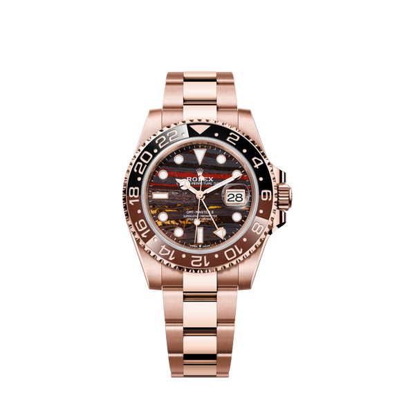 Unworn 2025, GMT-Master II, 18k Everose gold, 40mm, Ref# 126715chnr-0002, box & papers