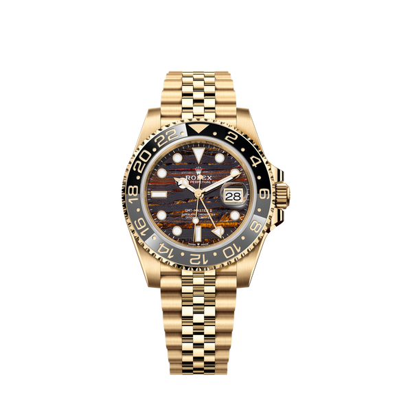 Unworn 2025, GMT-Master II, 18k Yellow Gold, 40mm, Ref# 126718grnr-0002, box & papers