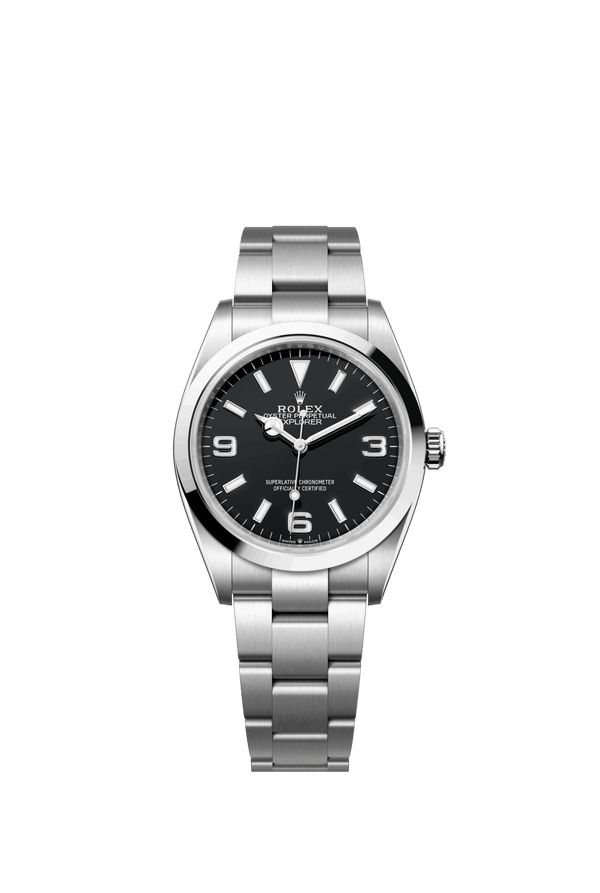 Explorer 36 mm Oystersteel Ref# 124270-0001
