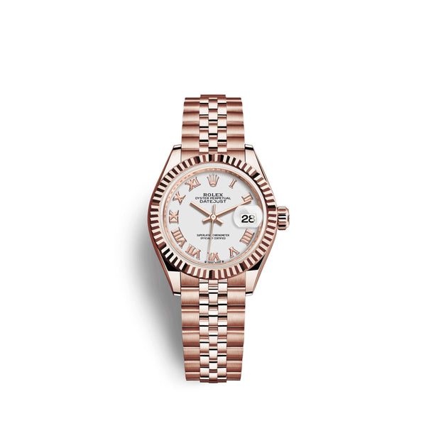 Lady-Datejust 28, 18k Everose Gold, Ref# 279175-0022