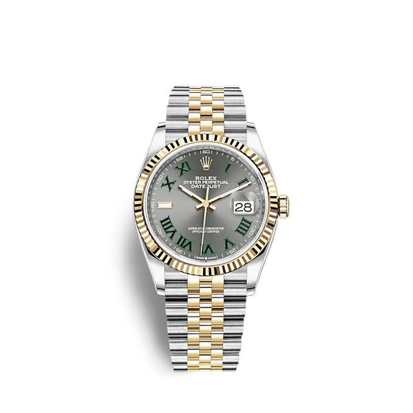 Datejust 36 Oystersteel and yellow gold Ref# 126233-0035