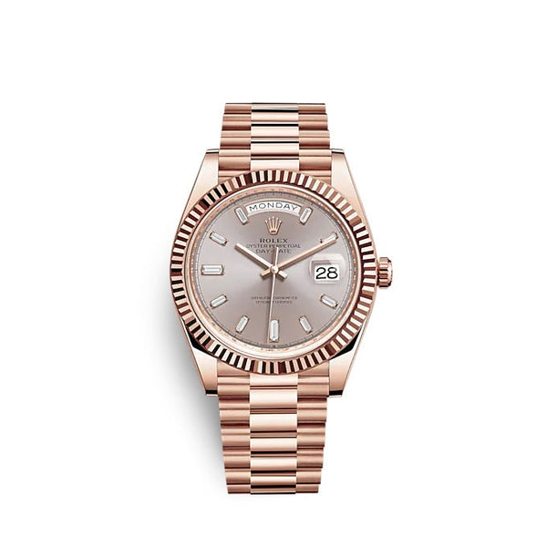 Day-Date 40 18 ct Everose gold Ref# 228235-0004