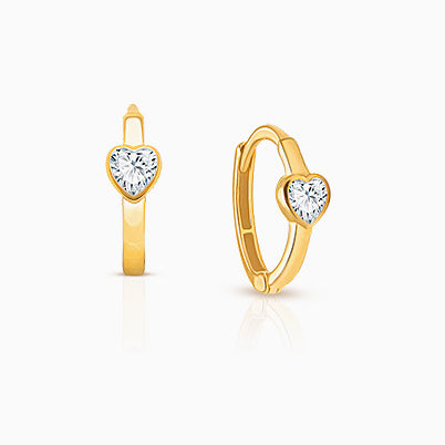 Heart – Modern Baby/Children’s Individual Charm (Add to Your Existing Bracelet or Necklace) – 14K Gold