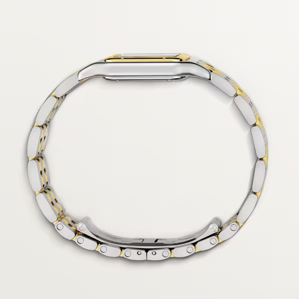 Unworn Panthère, Stainless Steel, 18k Yellow Gold, 29mm x 37mm, Ref# W2PN0007, box and papers