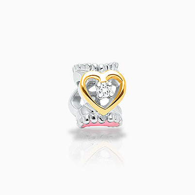 Love From Above, Sterling Silver Angel with Heart – Children’s Adoré™ Dangle Charm