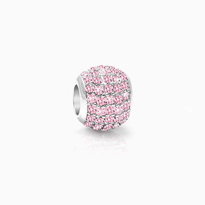 Just For You, Sterling Silver and Pink Enamel Present – Children’s Adoré™ Charm