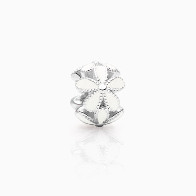 Kingdom of Heaven, Sterling Silver and Clear CZ Sparkling Lights Pavé Round – Children’s Adoré™ Charm