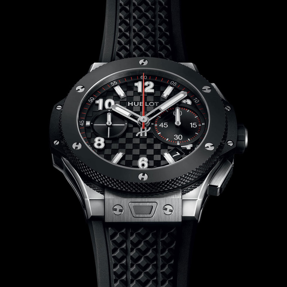 Unworn Big Bang 20th Anniversary Titanium Ceramic 43, 431.NM.1337.RX, box and papers