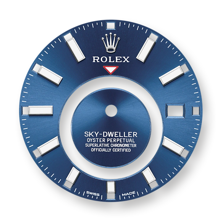 Sky-Dweller 42mm, Oystersteel and 18k White Gold, Ref# 326934-0003
