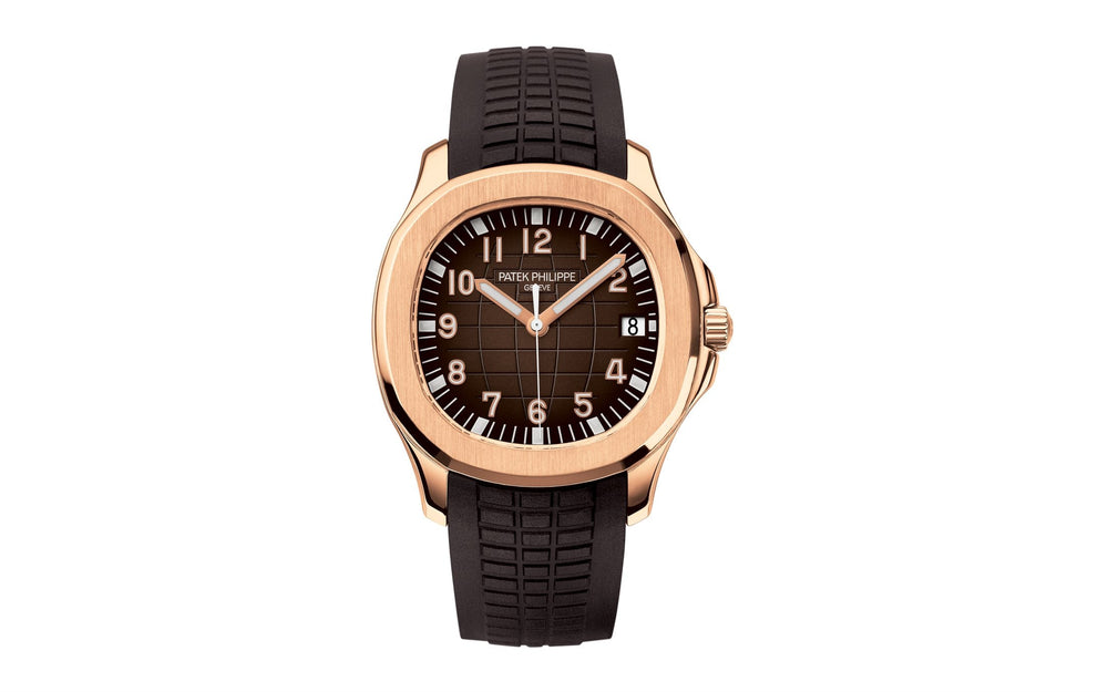 Aquanaut Date, Sweep Seconds Watch, 18k Rose Gold 40,8mm, Ref# 5167R-001
