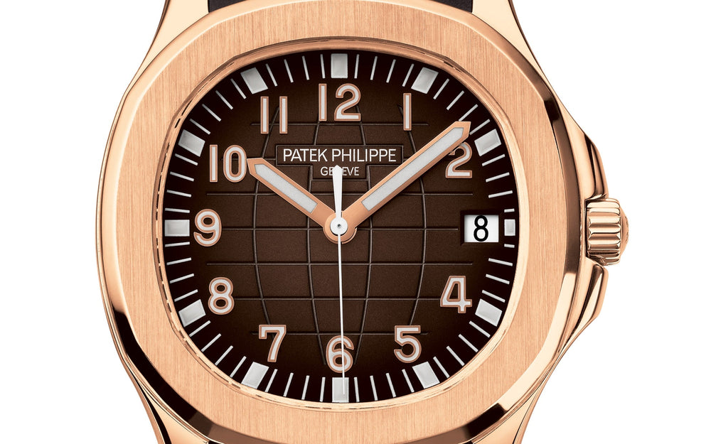 Aquanaut Date, Sweep Seconds Watch, 18k Rose Gold 40,8mm, Ref# 5167R-001