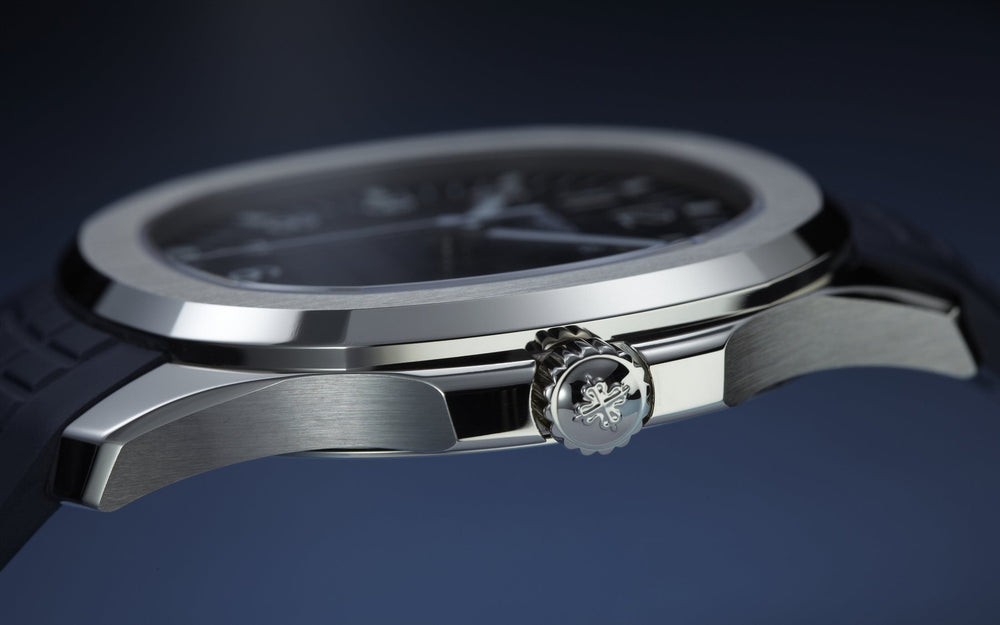 Aquanaut Date, Sweep Seconds Watch, 18k White Gold 42,2 mm, Ref# 5168G-001