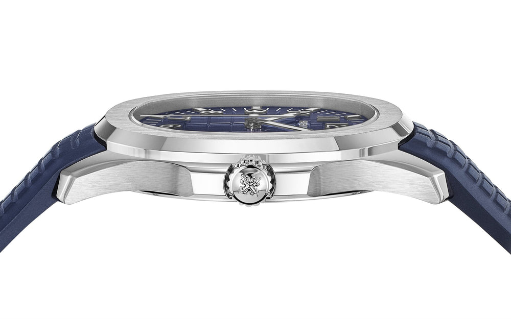 Aquanaut Date, Sweep Seconds Watch, 18k White Gold 42,2 mm, Ref# 5168G-001