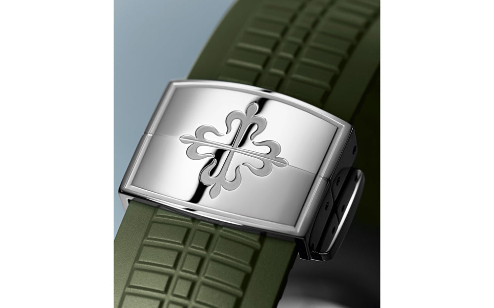 Aquanaut Jumbo Date, Sweep Seconds, 18k White Gold, 42,2 mm, Ref# 5168G-010