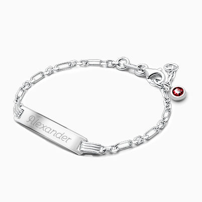 3mm Tiny Blessings Beads, Baby/Children’s Beaded Bracelet for Boys – Sterling Silver