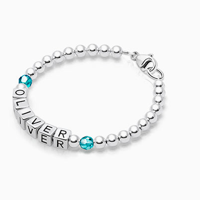Angel of Heaven, Children’s Necklace for Boys – 14K White Gold