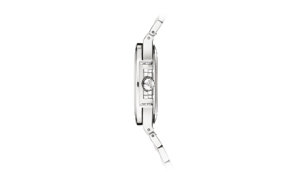 Nautilus Ladies Automatic Watch, Stainless Steel and Diamonds, 35,2mm, Ref# 7118/1200A-010