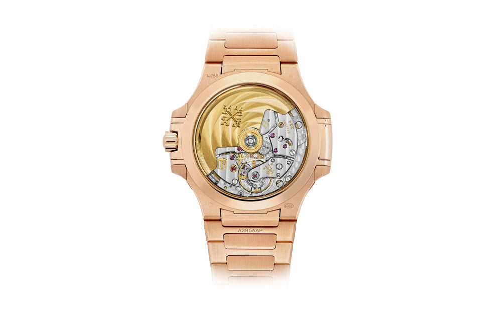 Nautilus Ladies Automatic Watch, 18k Rose Gold and Diamonds, 35,2mm, Ref# 7118/1200R-010