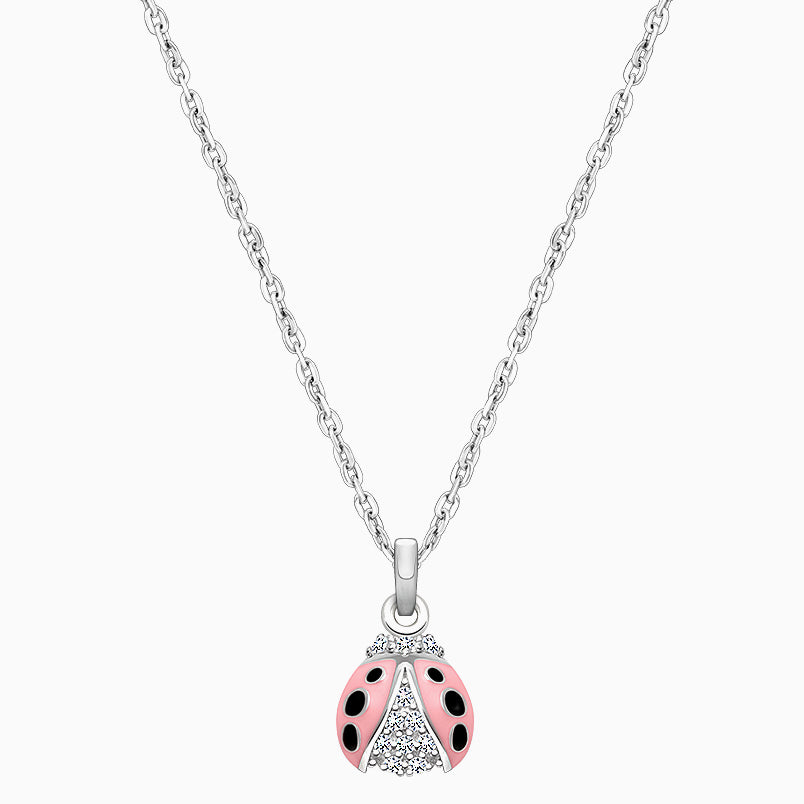 Rosabella™ Unicorn, Children’s 2-Tone Necklace for Girls – Sterling Silver