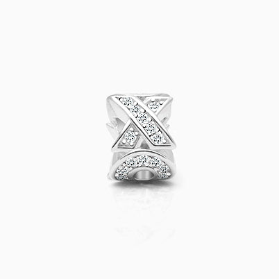 Eternal Faith, Sterling Silver Ornate Cross – Children’s Adoré™ Dangle Charm