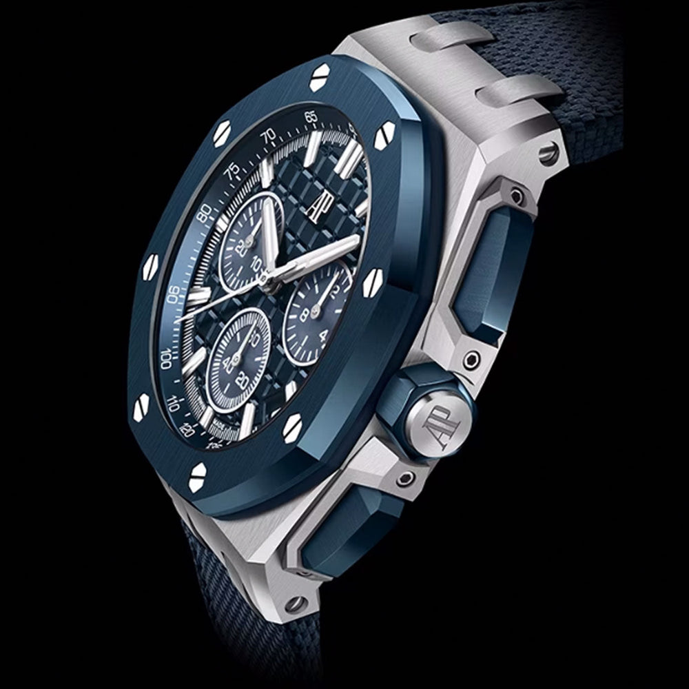 Royal Oak Offshore Selfwinding Chronograph 43, 26420SO.OO.A029VE.01, box and papers