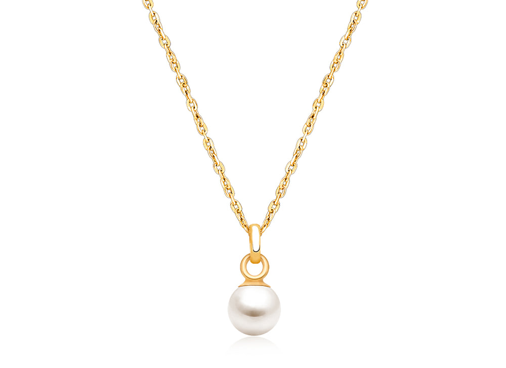 My Little Pearl, Children’s Necklace for Girls – 14K Gold