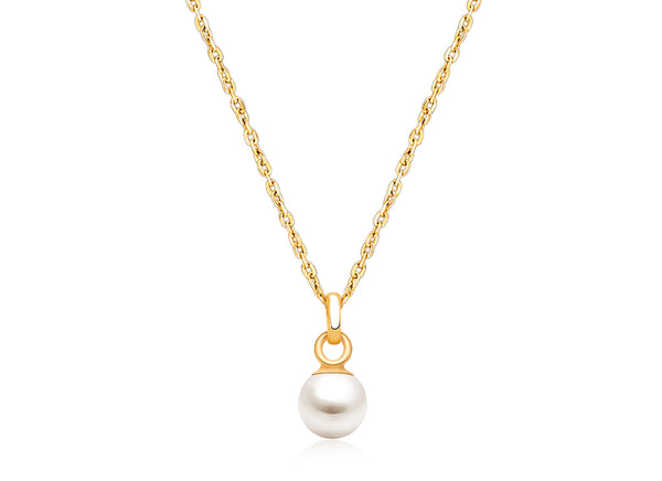 My Little Pearl, Communion Children’s Necklace for Girls – 14K Gold