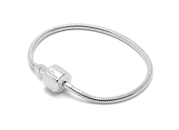 Adoré™ Bracelet Chain, Sterling Silver Snake Chain – Multiple Sizes