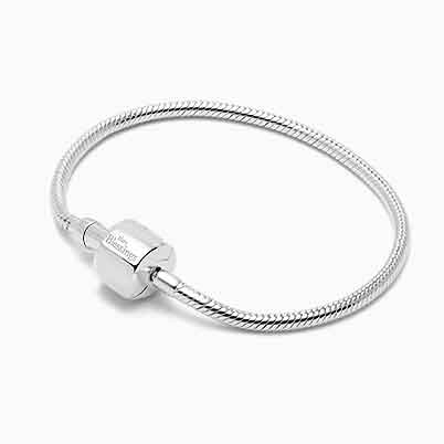 Earring Back (B1) Smooth Bullet Screw Back – 14K White Gold