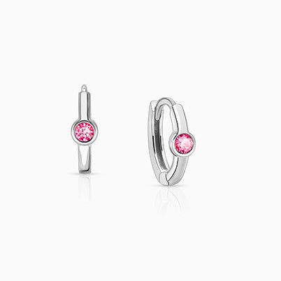 Birthstone Crystal, Baby/Children’s Beaded Bracelet for Girls (All 12 Birthstones Avail) – Sterling Silver