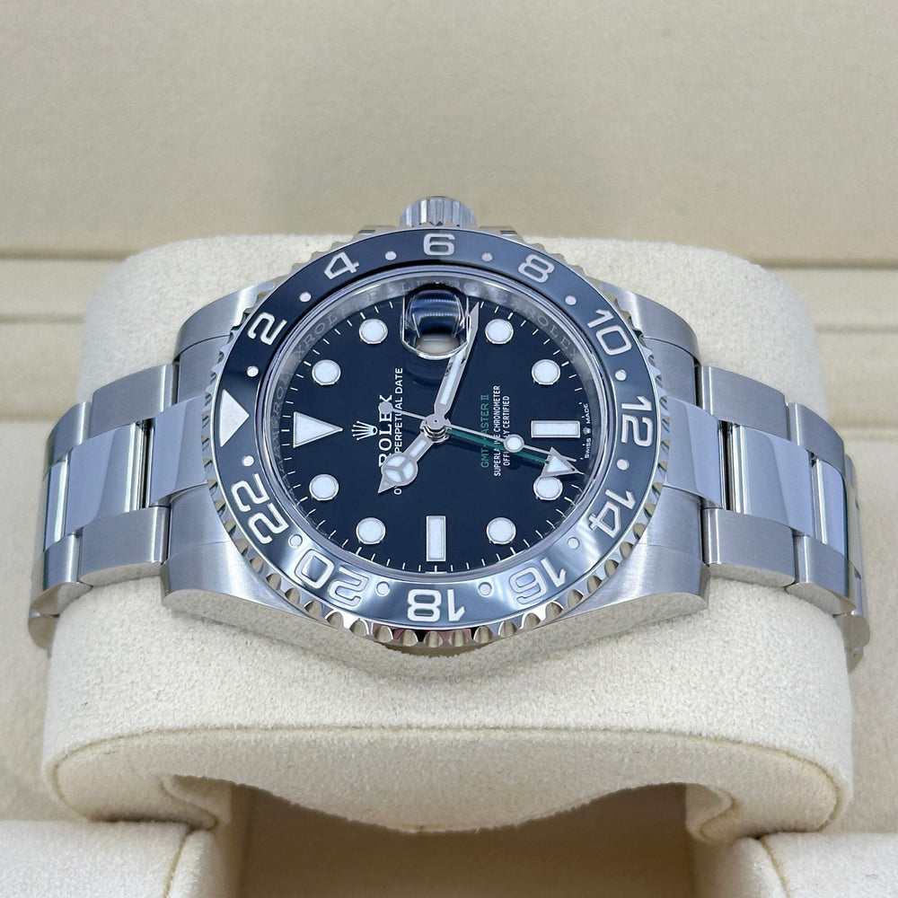 Unworn GMT-Master II, Bruce Wayne, Black, Oyster, Ref# 126710grnr-0004