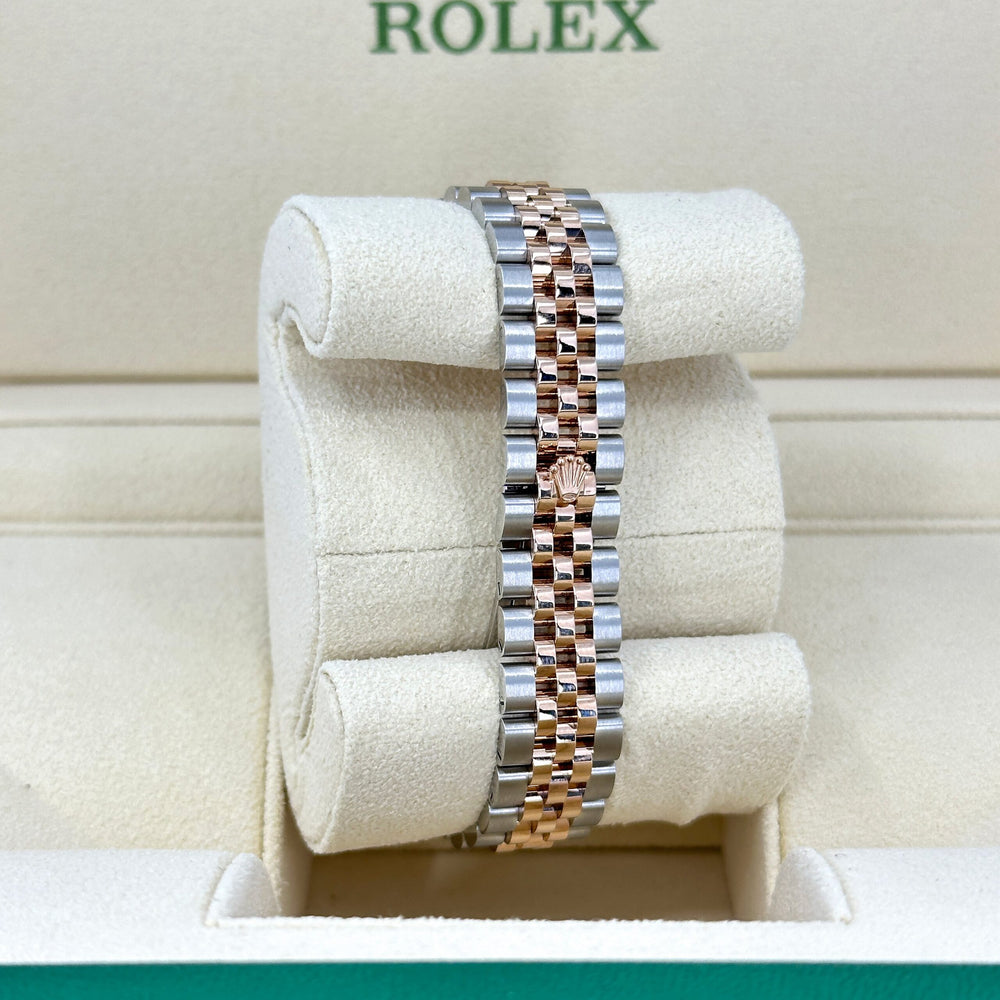 Lady-Datejust 28, Oystersteel and 18k Everose Gold, Ref# 279171-0009