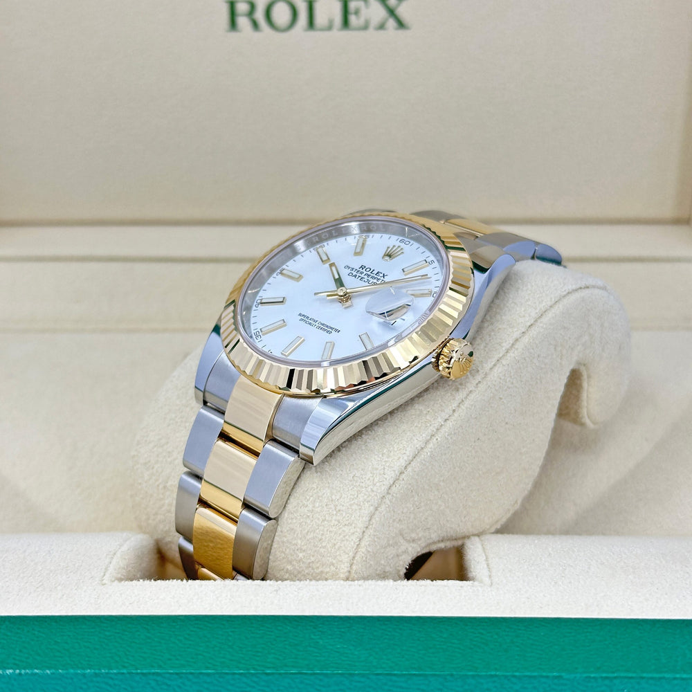 Datejust 41 Oystersteel and yellow gold Ref# 126333-0015