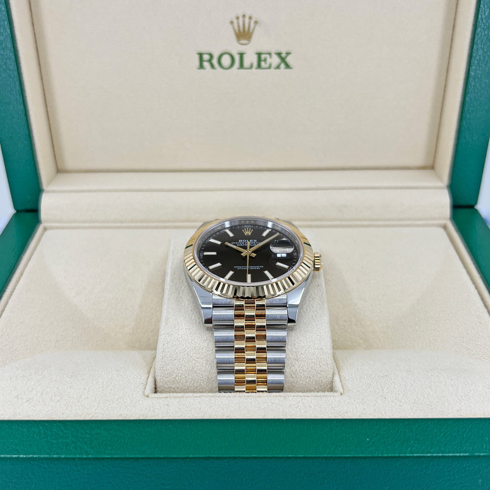 Datejust 41, 18k Yellow Gold and Stainless Steel, 41mm, Ref# 126333-0014