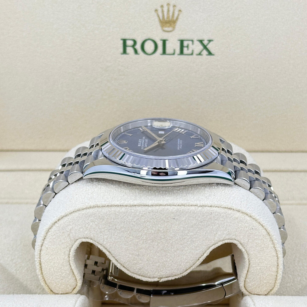 Datejust 41, Stainless Steel and 18k White Gold, 41mm, Ref# 126334-0026
