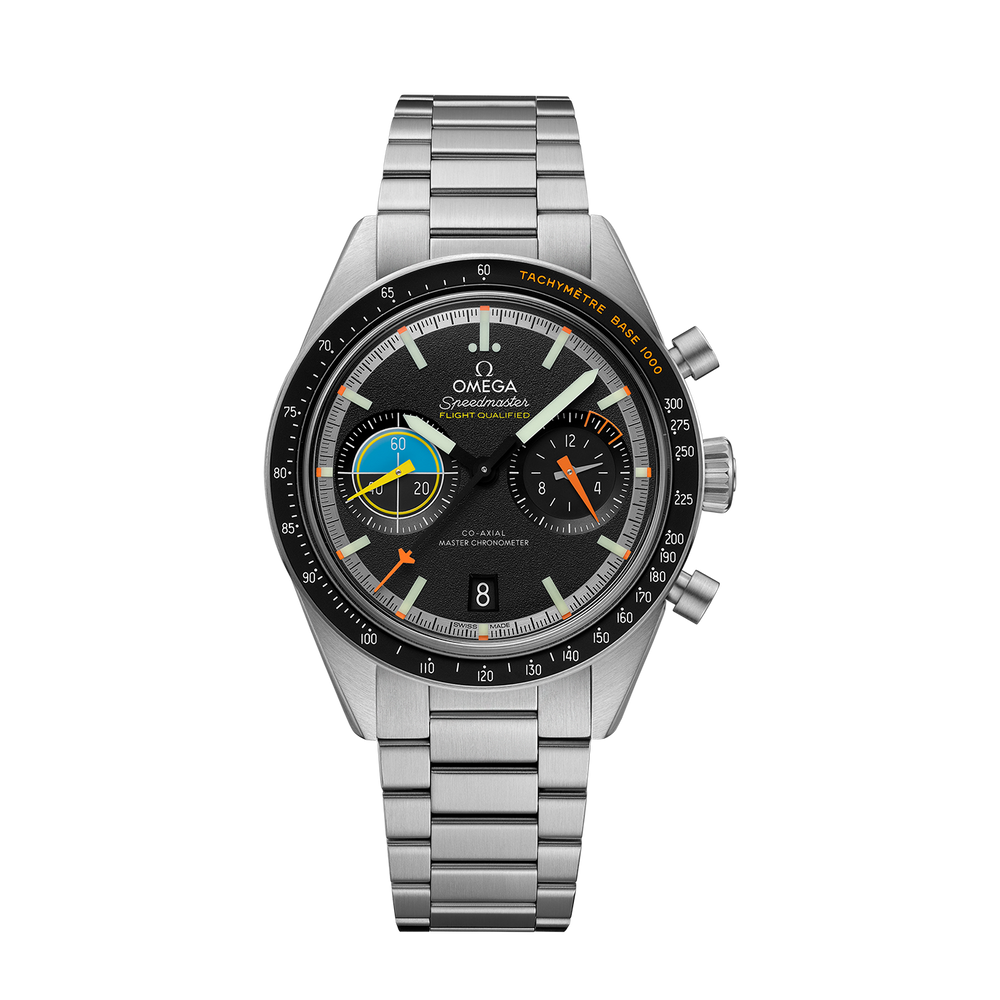 Unworn, Speedmaster Pilot, Stainless Steel, Chronograph, 40.85 mm, Ref# 332.10.41.51.01.002, box and papers