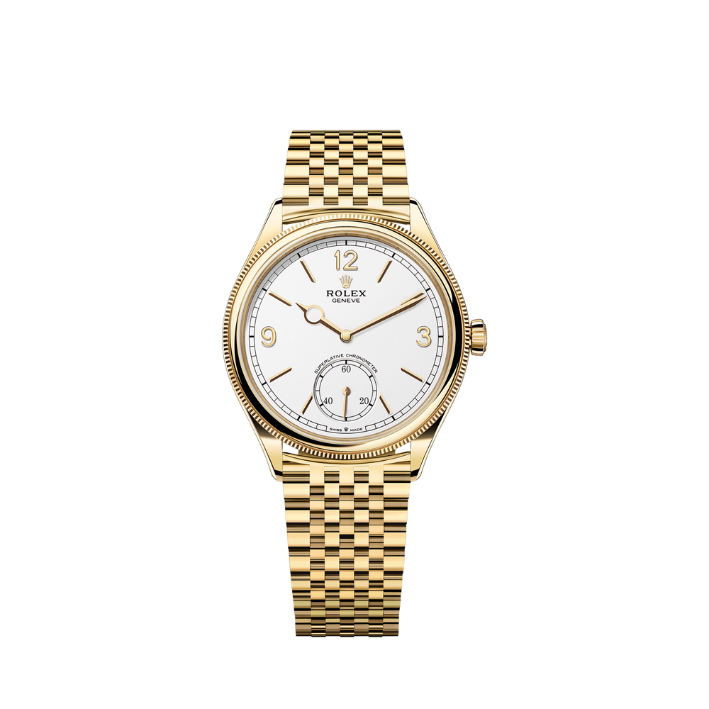 Unworn 2025, Perpetual 1908, 18k Yellow Gold, 39mm, Ref# 52508-0008, box and papers