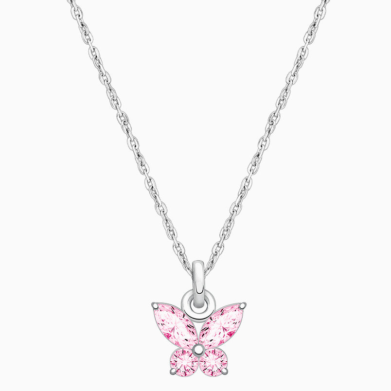 Little Artist, Children’s Painter’s Palette Necklace for Girls – Sterling Silver