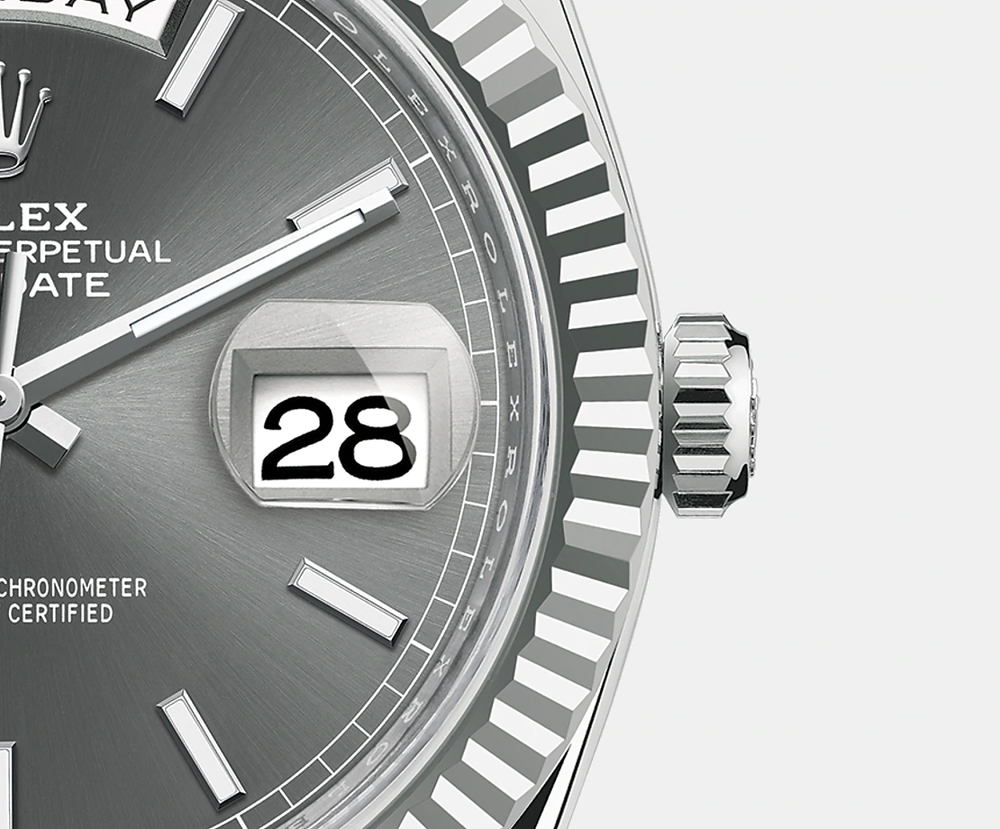 Day-Date, 40mm, Platinum, Ref# 228236-0013