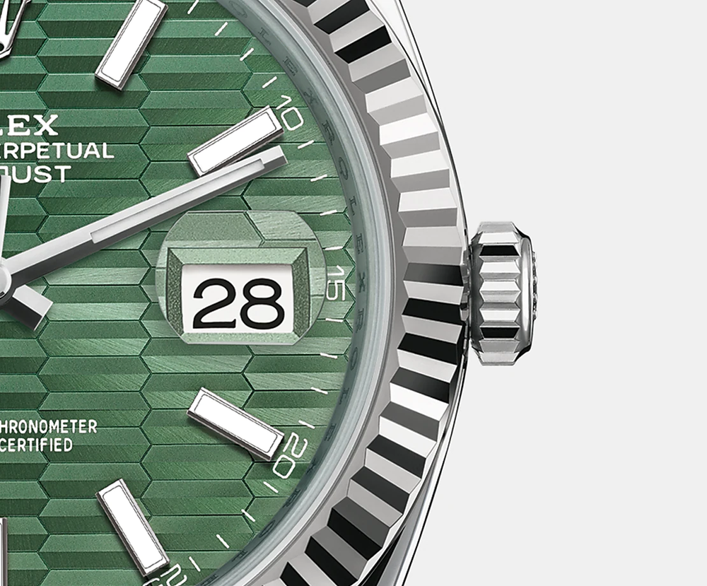 Datejust 41mm, Oystersteel and 18k White Gold, Ref# 126334-0029