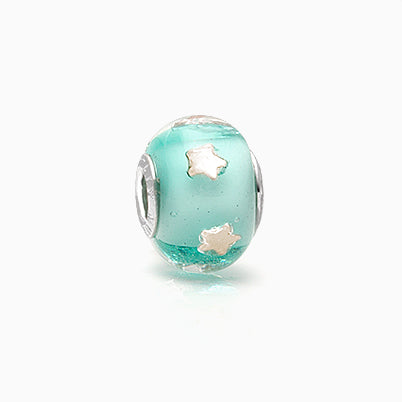 Star Light Star Bright, Sterling Silver Multi-Studded CZ Small Round – Children’s Adoré™ Charm
