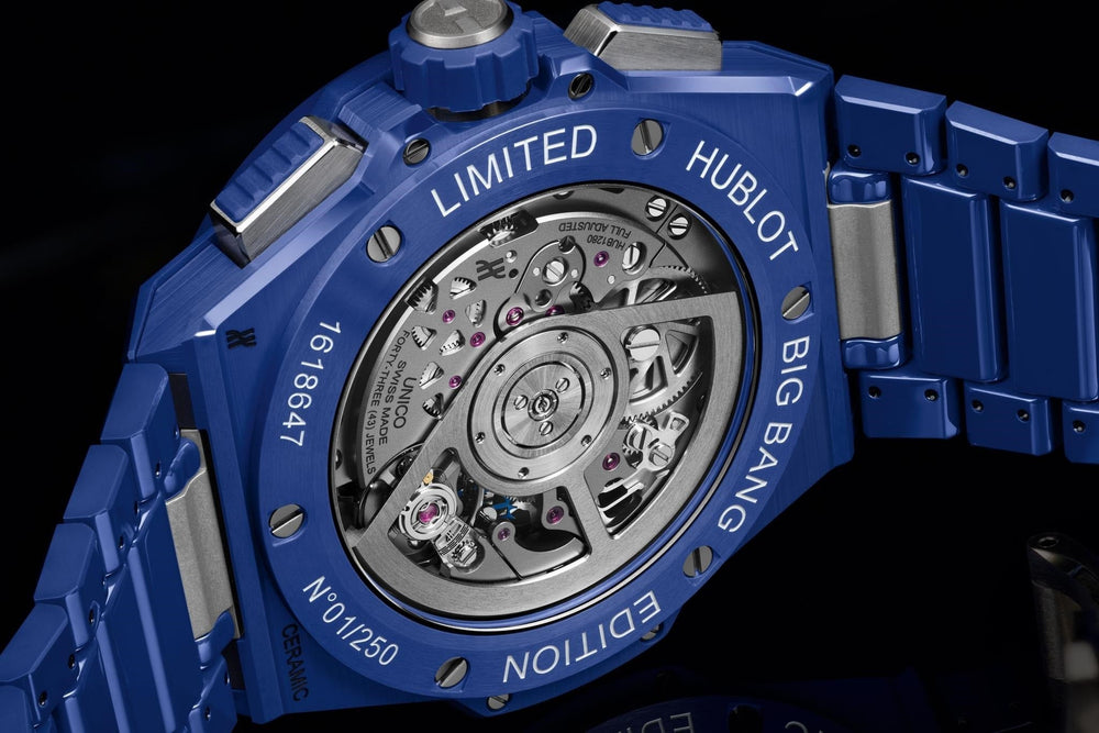 Big Bang Integrated Blue Indigo Ceramic Ref# 451.EX.5129.EX