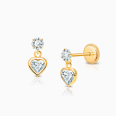 Angel – Silhouette Baby/Children’s Individual Charm (Add to Your Existing Bracelet or Necklace) – 14K Gold