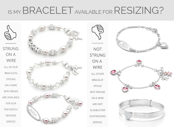 Bracelet Resizing Service – Sterling Silver Bracelets