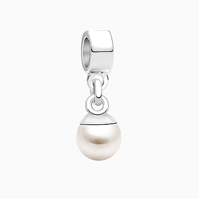 Catch a Wave, Sterling Silver and Clear CZ Round – Children’s Adoré™ Charm