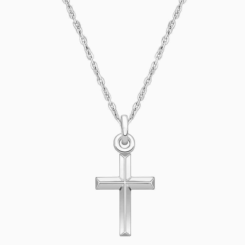 Holy Cross, Children’s Necklace for Girls – Sterling Silver