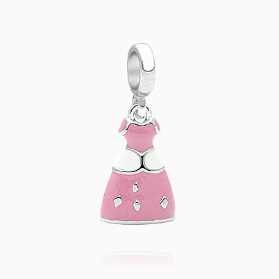 Belle of the Ball, Sterling Silver Yellow Princess Dress – Children’s Adoré™ Dangle Charm